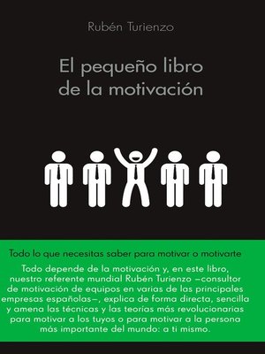 cover image of El pequeño libro de la motivación